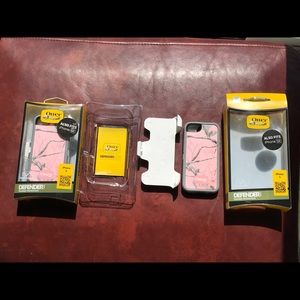 OtterBox Pink Camo Realtree DefenderSeries 5,5s,SE
